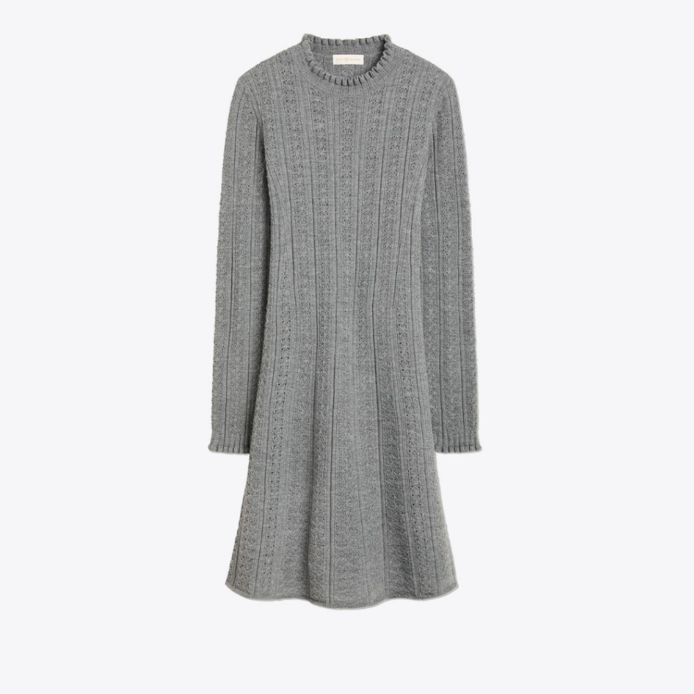Tory Burch- Pointelle knit dress